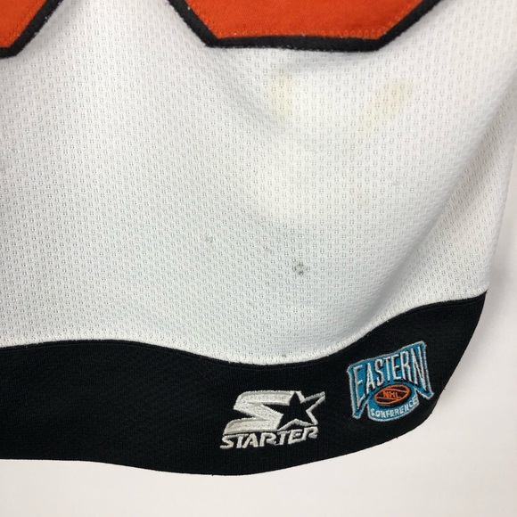 Vintage Starter Lindros Jersey Philadelphia Flyers - Picture 5 of 8